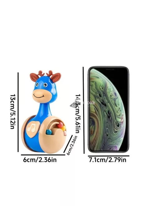 Interaktív Szarvas Tumbler Játék Babáknak