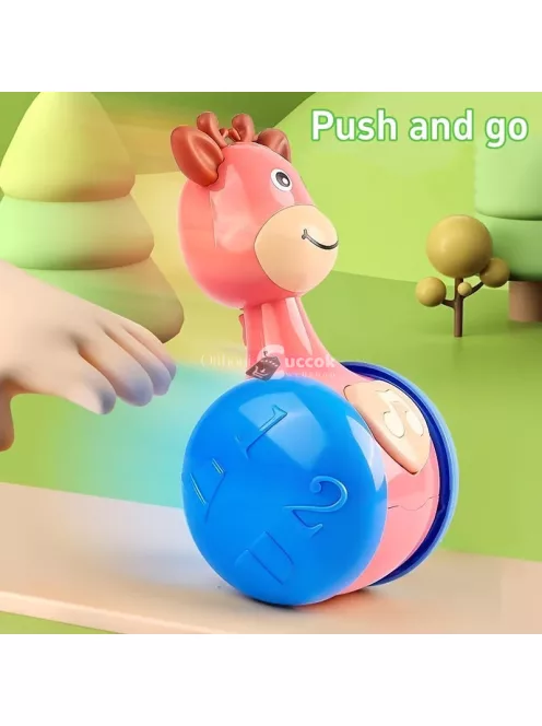 Interaktív Szarvas Tumbler Játék Babáknak