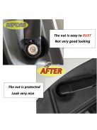 2db Tartós Műanyag Törlőkar Fedő