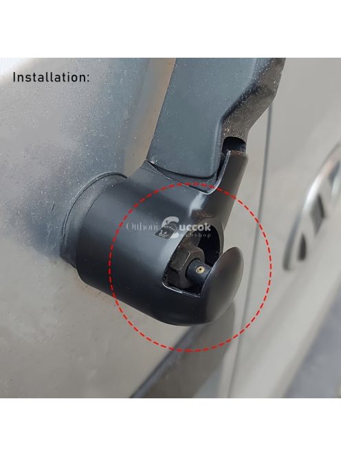 2 db univerzális jármű ablakmosó szórófej adagoló kiegészítő