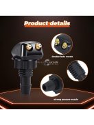 1db Univerzális Stílusú Autós Ablaktörlő Fúvóka