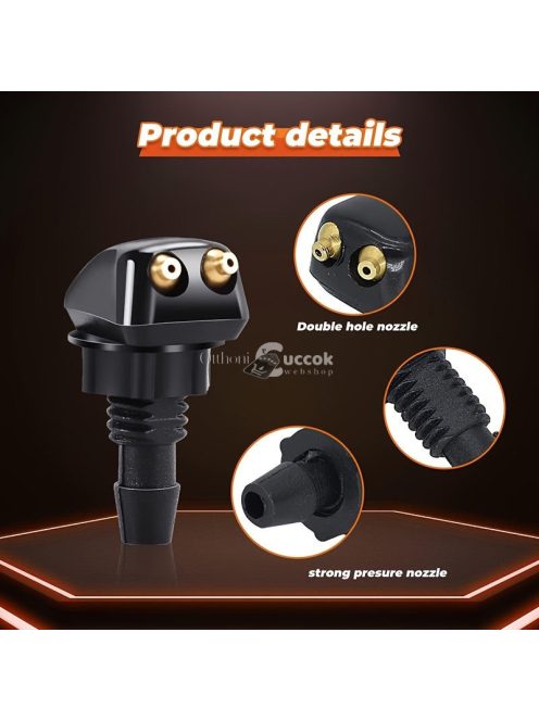 1db Univerzális Stílusú Autós Ablaktörlő Fúvóka