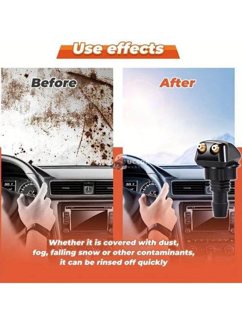 1db Univerzális Stílusú Autós Ablaktörlő Fúvóka