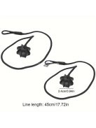 Gumi labda autó szemeteszsák tartó rögzítő klippel