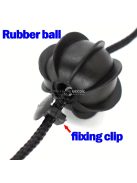 Gumi labda autó szemeteszsák tartó rögzítő klippel