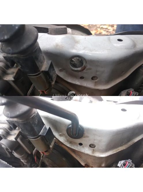 Autókuplung-huzalos tartó