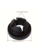 Autókuplung-huzalos tartó