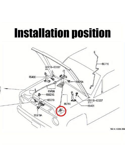 Autókuplung-huzalos tartó