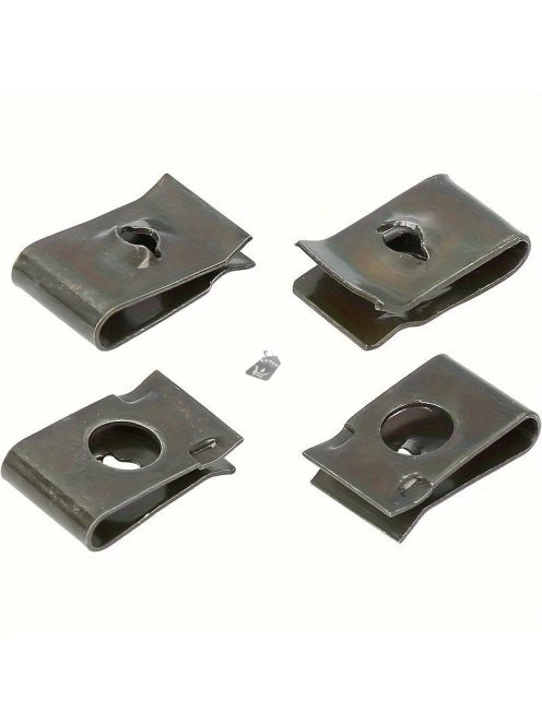 40 darabos autójavító készlet: Tartós vascsavarok és ülésrögzítő klipek, motor sárvédő és lökhárító védőbilincsek - Alapvető autó kiegészítők