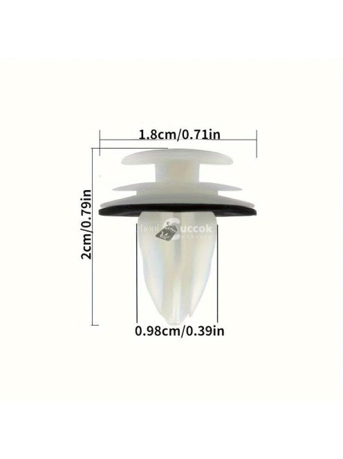 50db Autóajtó Panelek Klipszei Tömítőgyűrűvel