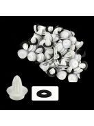 50db Autóajtó Panelek Klipszei Tömítőgyűrűvel