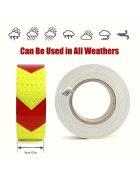 Fényvisszaverő biztonsági szalag járművekhez és pótkocsikhoz