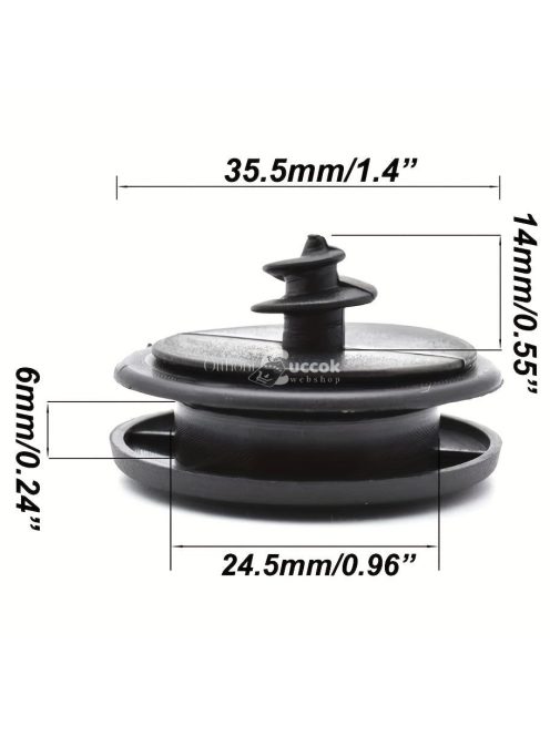 10 db univerzális autós padlószőnyeg csúszásgátló patentkapocs