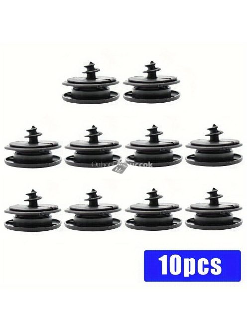 10 db univerzális autós padlószőnyeg csúszásgátló patentkapocs