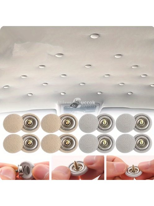 20 db-os járműtető kárpit javító csat