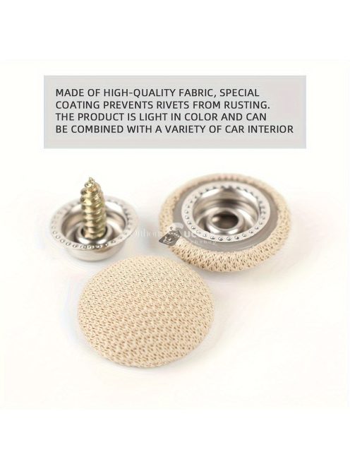 20 db-os járműtető kárpit javító csat