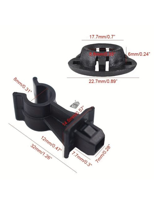 2db Nissan Modellekhez Való Kapucni Támasztó Rúd Klip