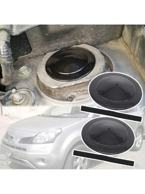 2db NISSAN Első Felfüggesztés Rugószerkezet Takaró