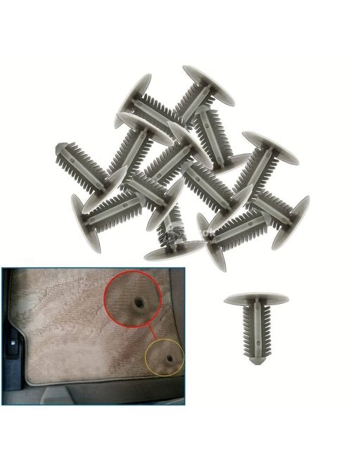 20db-os autótető kárpit rögzítő klipsz