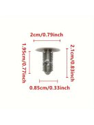 20db-os autótető kárpit rögzítő klipsz