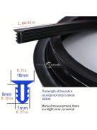 Autós műszerfal tömítőcsík