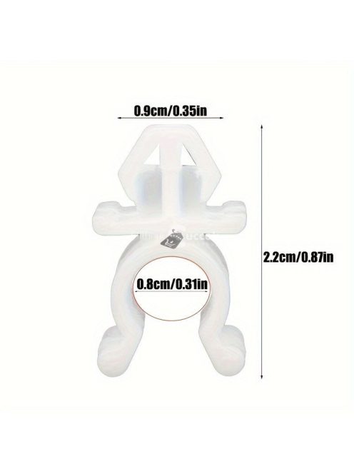 20db univerzális autó rögzítőelem motorháztető tartó rúd tartó klipek