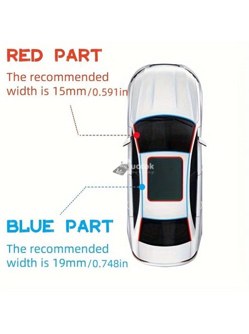 2m-es T-típusú autóipari időjárásálló tömítőszalag