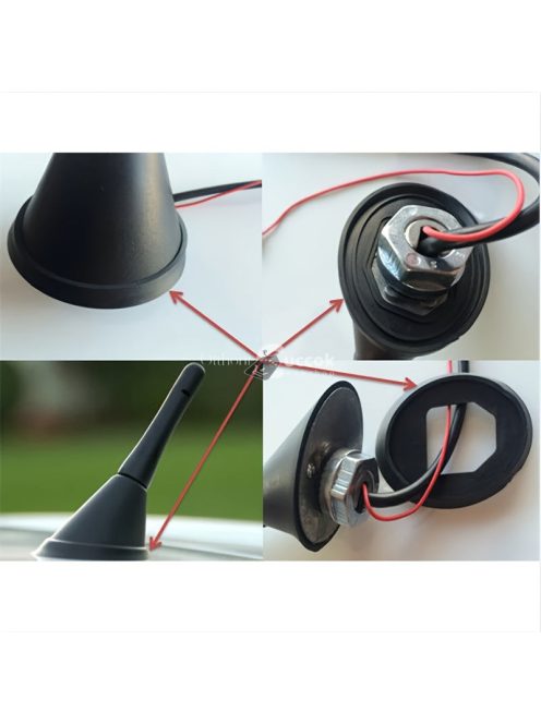 Autó tetőantenna alap tömítő gumipárna