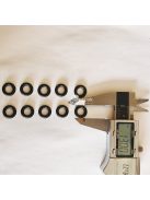 10db Prémium Fekete Gumi O-Gyűrű