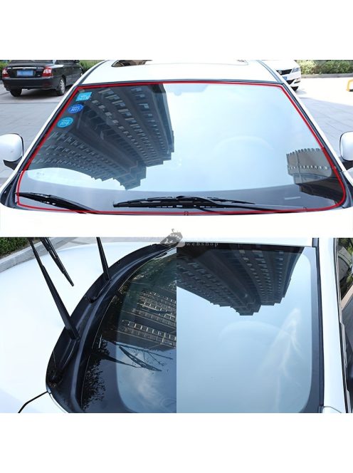 Prémium szélvédőtömítő gumiszalaggal – vízálló, porálló és hangálló!