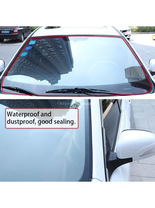 Prémium szélvédőtömítő gumiszalaggal – vízálló, porálló és hangálló!