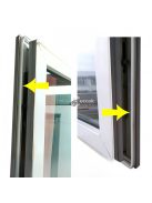 Szélvédő csík készlet alumínium ajtókhoz