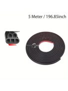 Univerzális 5 méteres vízálló szivacsgumi autóajtó tömítőcsík