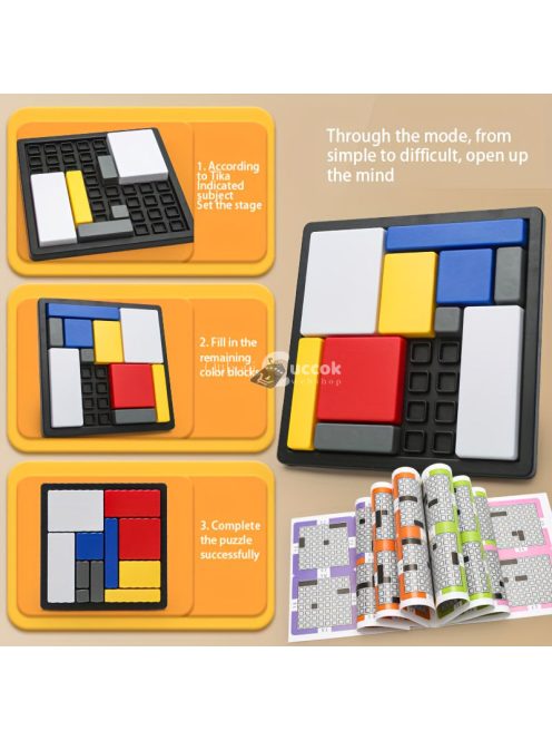 Gyerekeknek készült oktató logikai puzzle játék