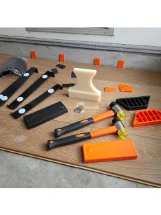 Professzionális fa padlóburkoló készlet