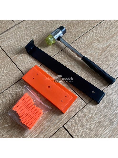 Professzionális fa padlóburkoló készlet