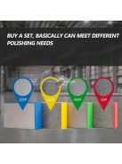 4 darab gyémánt csiszoló szelet, csempevágó blokk