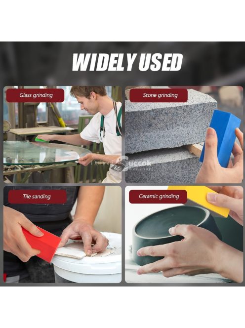 4 darab gyémánt csiszoló szelet, csempevágó blokk