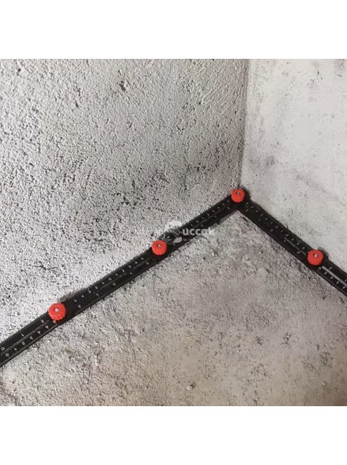 6 az 1-ben alumíniumötvözetből készült összecsukható vonalzó