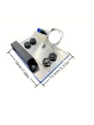 Rozsdamentes acél szögvágó