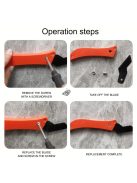 Professzionális kerámia csempe fugázó