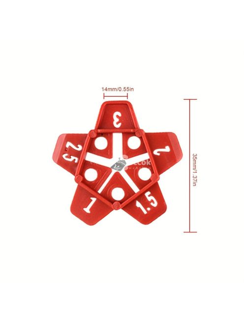 Csempe Szintező csillagok