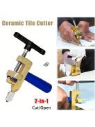 2 az 1-ben üveg- és kerámialap vágó