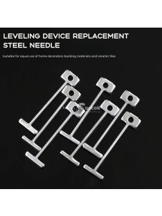   50db Cserélhető T-szeges padló- és fali csempe szintező rendszer