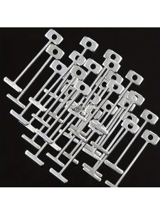   50db Cserélhető T-szeges padló- és fali csempe szintező rendszer