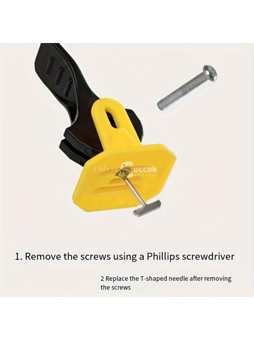 50db Cserélhető T-szeges padló- és fali csempe szintező rendszer