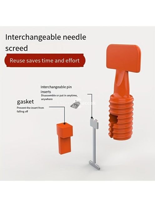 50db Cserélhető T-szeges padló- és fali csempe szintező rendszer