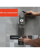 Állítható Multifunkciós Rozsdamentes Acél Szintező Segédeszköz