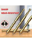 7 darabos kerámia csempefúró készlet hatszögletű szárral