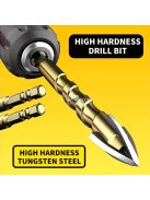 7 darabos kerámia csempefúró készlet hatszögletű szárral